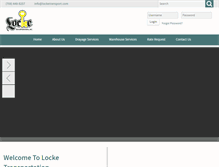 Tablet Screenshot of locketransport.com